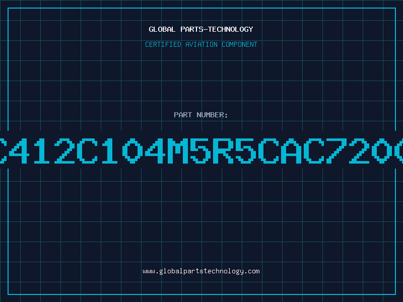 Aviation Part C412C104M5R5CAC7200