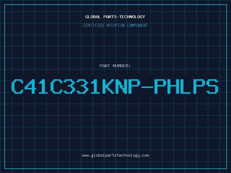 Aviation Part C41C331KNP-PHLPS