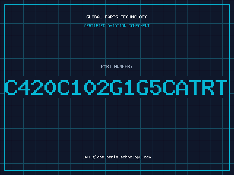 Aviation Part C420C102G1G5CATRT