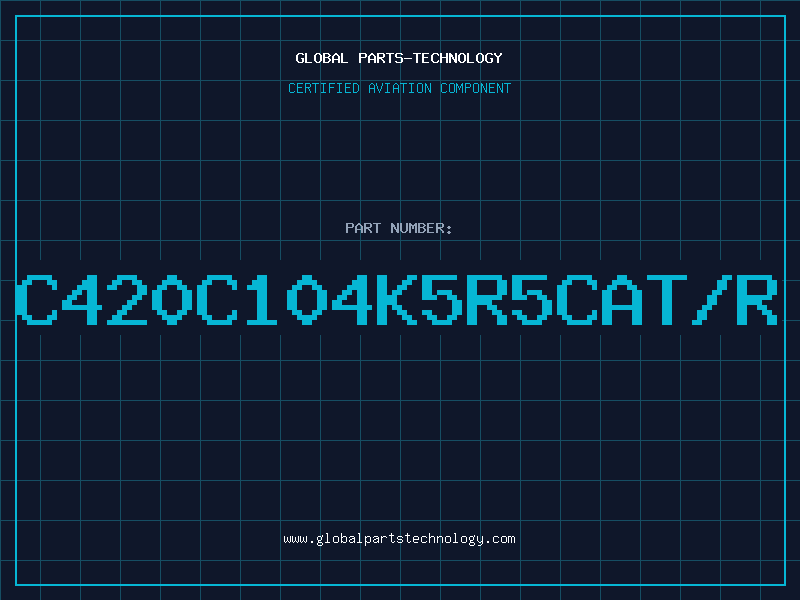 Aviation Part C420C104K5R5CAT/R