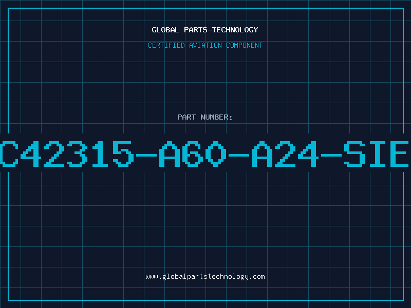 Aviation Part C42315-A60-A24-SIE