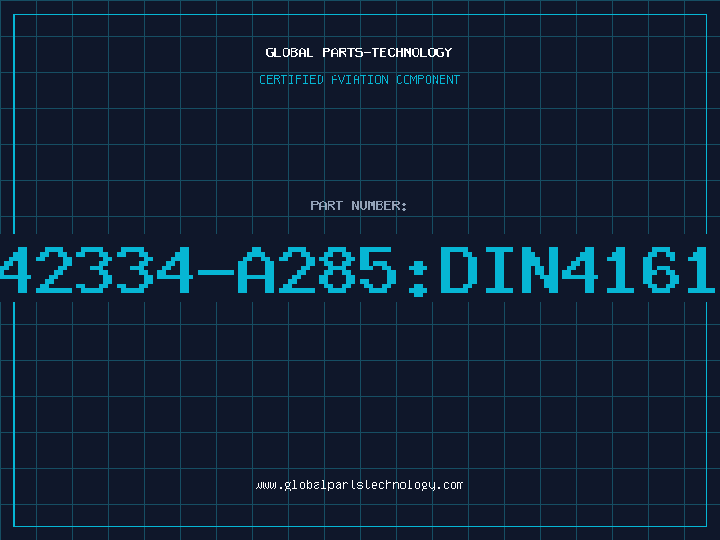 Aviation Part C42334-A285:DIN41612