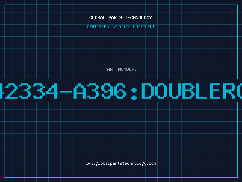Aviation Part C42334-A396:DOUBLEROW