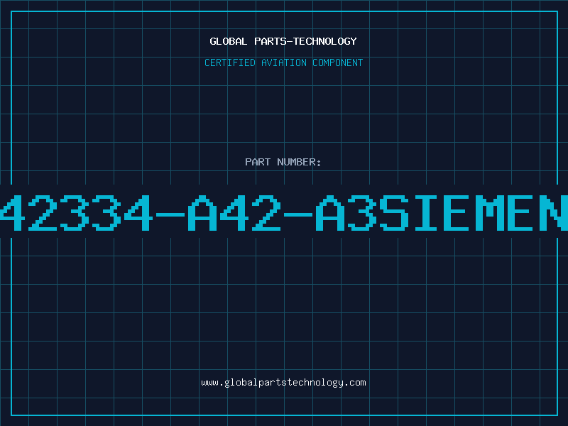 Aviation Part C42334-A42-A3Siemens