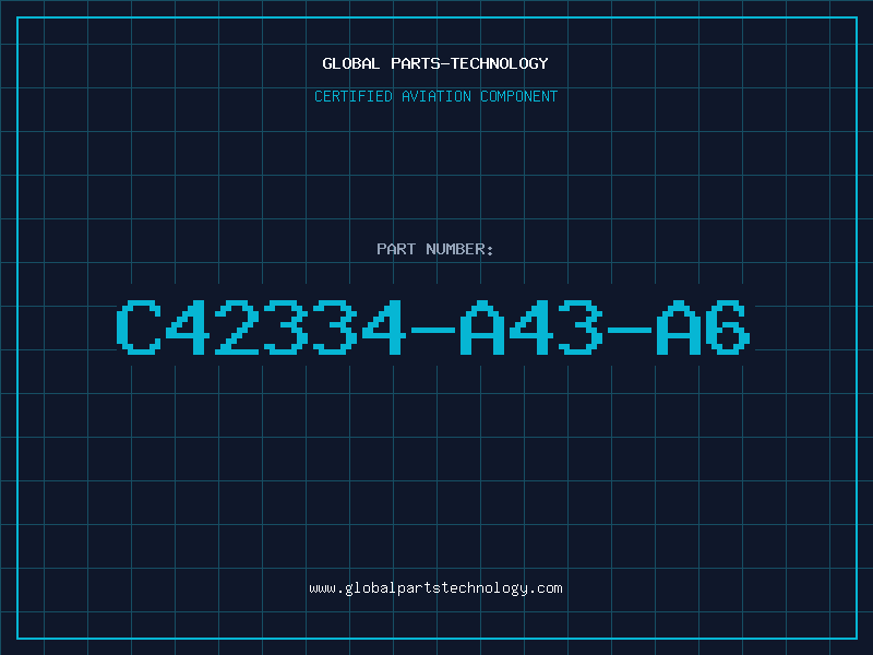 Aviation Part C42334-A43-A6