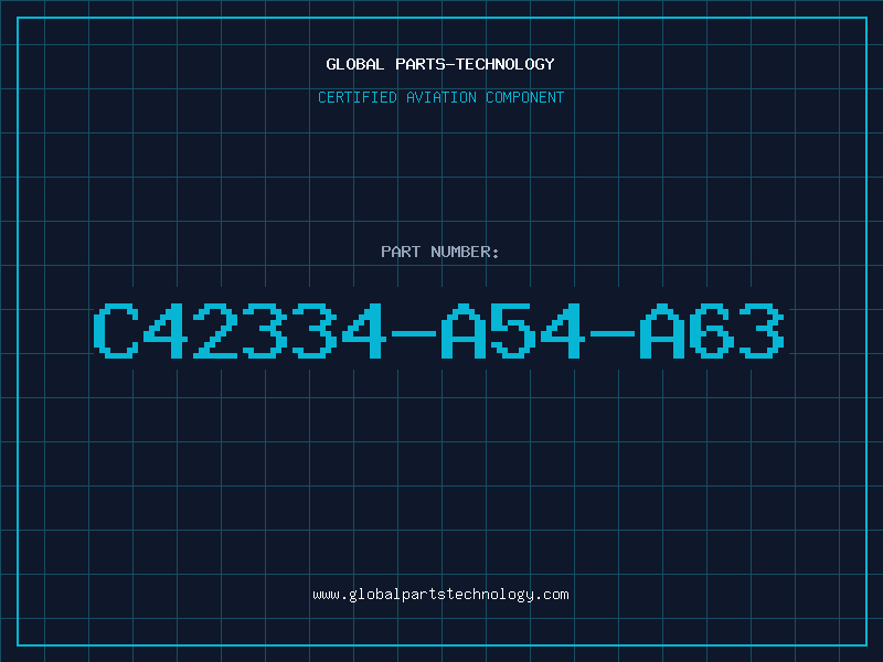 Aviation Part C42334-A54-A63