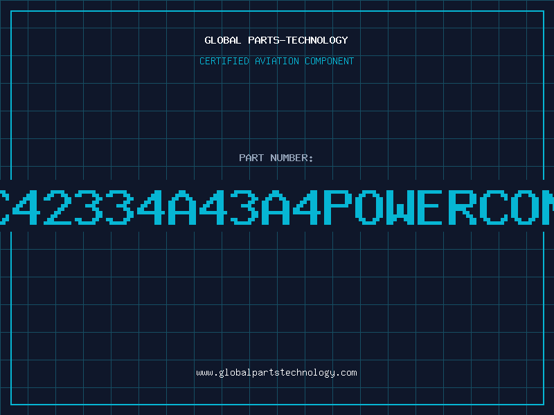 Aviation Part C42334A43A4POWERCON