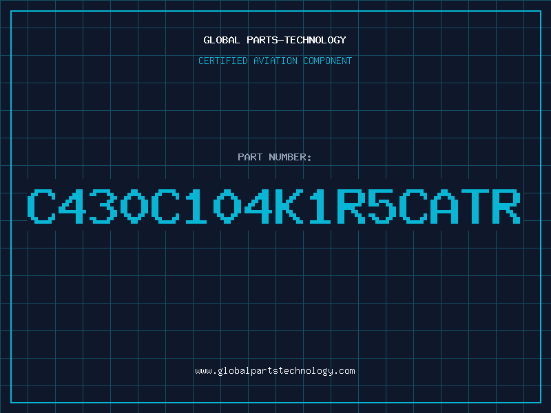 Aviation Part C430C104K1R5CATR