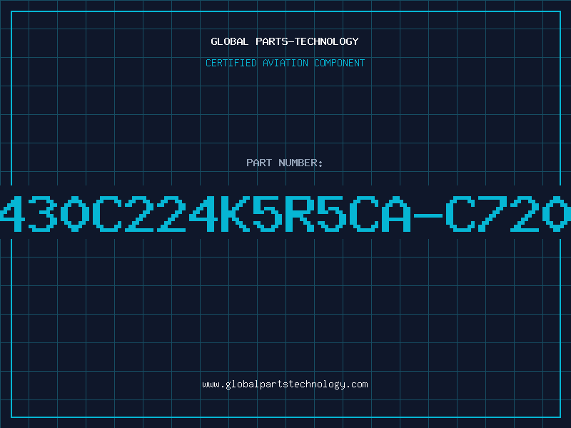 Aviation Part C430C224K5R5CA-C7200