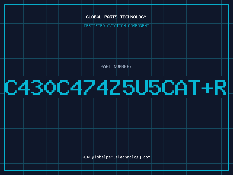 Aviation Part C430C474Z5U5CAT+R