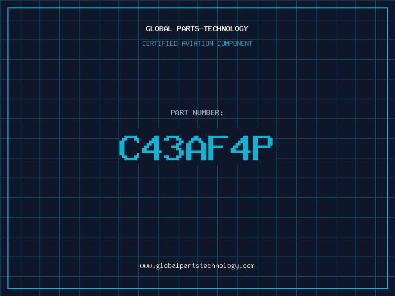 Aviation Part C43AF4P