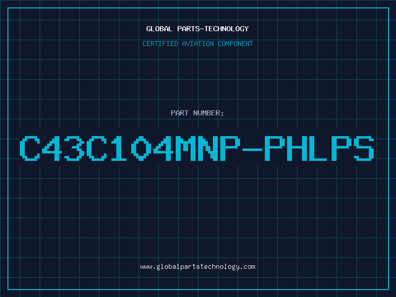 Aviation Part C43C104MNP-PHLPS