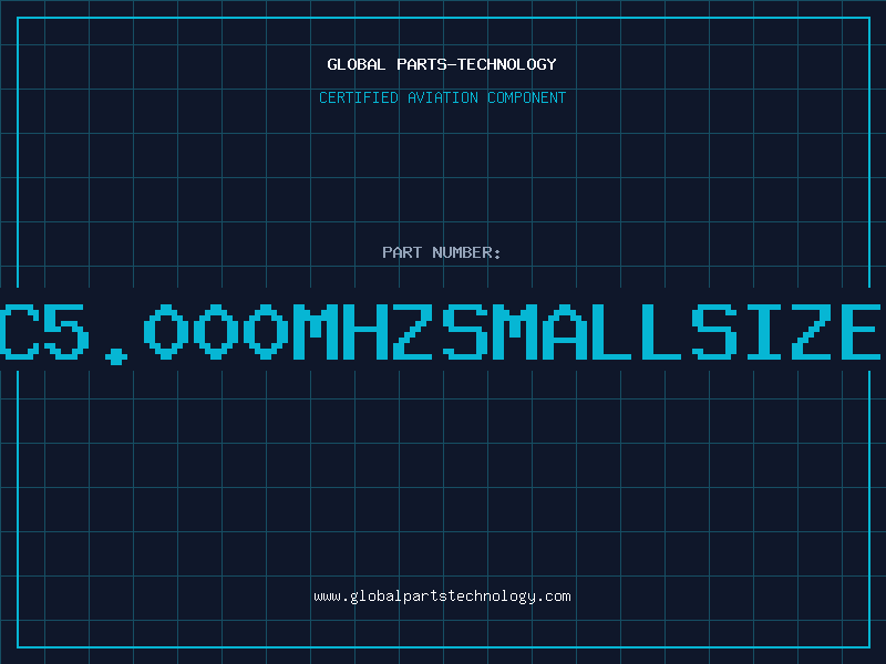 Aviation Part C5.000MHZSMALLSIZE