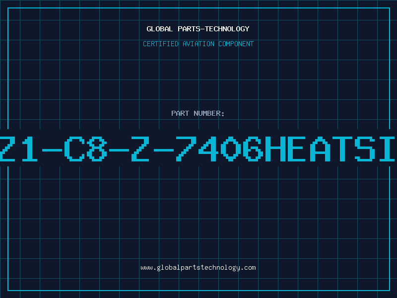 Aviation Part C50117-Z1-C8-Z-7406HEATSINK+TACH