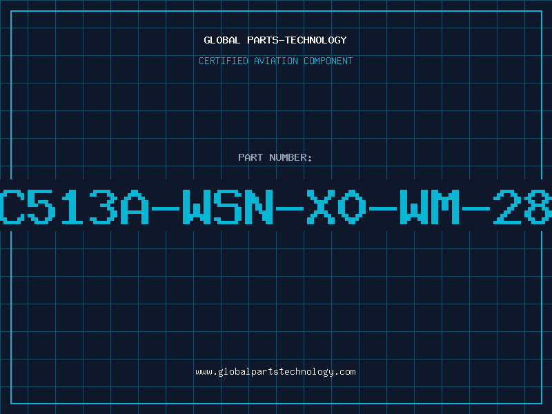 Aviation Part C513A-WSN-X0-WM-28