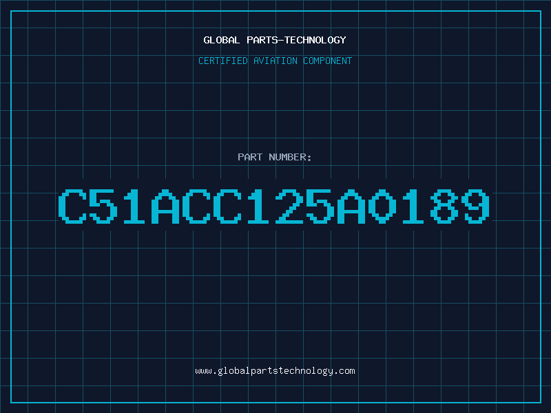 Aviation Part C51ACC125A0189