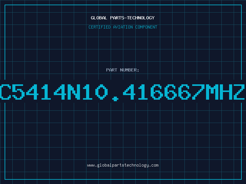 Aviation Part C5414N10.416667MHZ