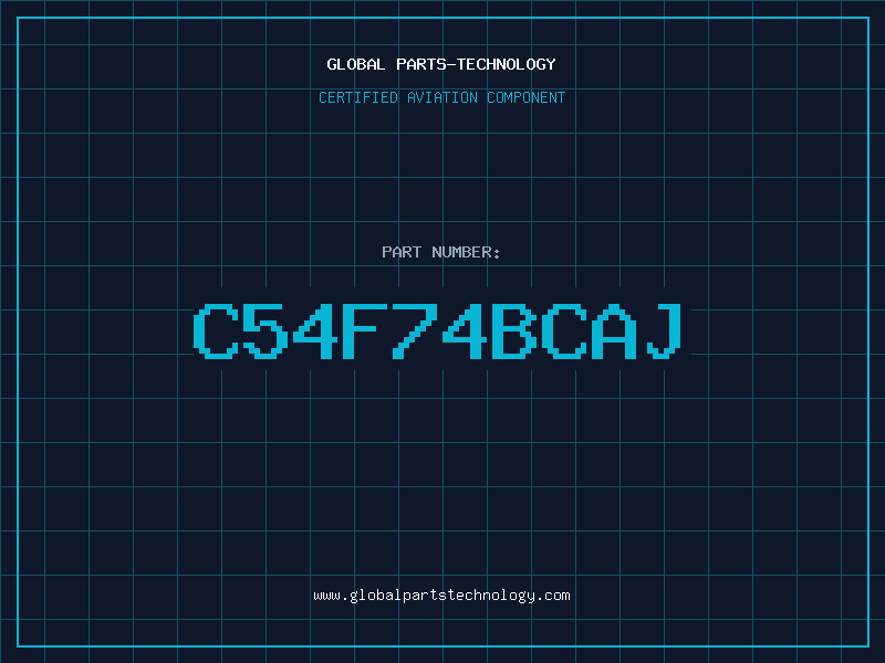 Aviation Part C54F74BCAJ