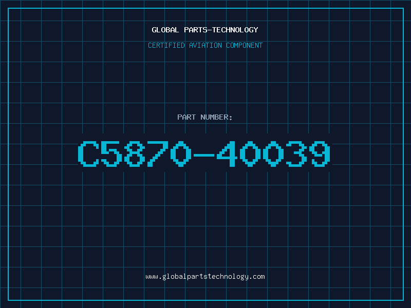 Aviation Part C5870-40039