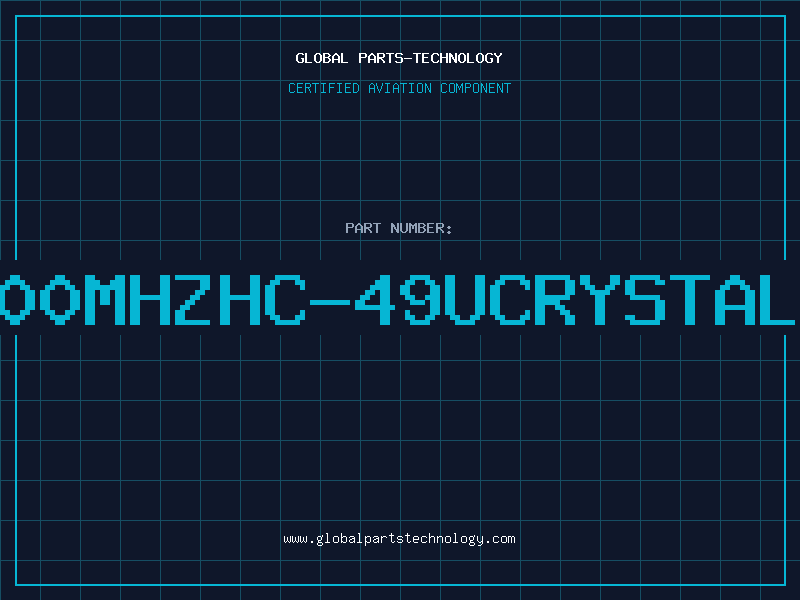 Aviation Part C8.000MHZHC-49UCRYSTAL2PIN