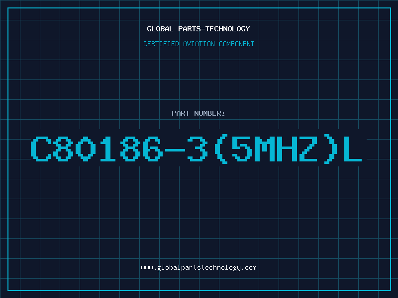 Aviation Part C80186-3(5MHZ)L