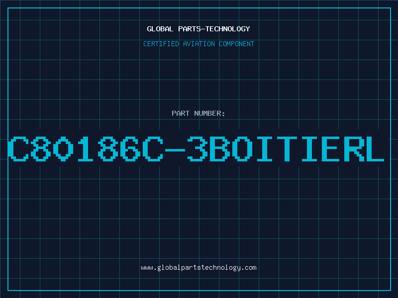 Aviation Part C80186C-3BOITIERL