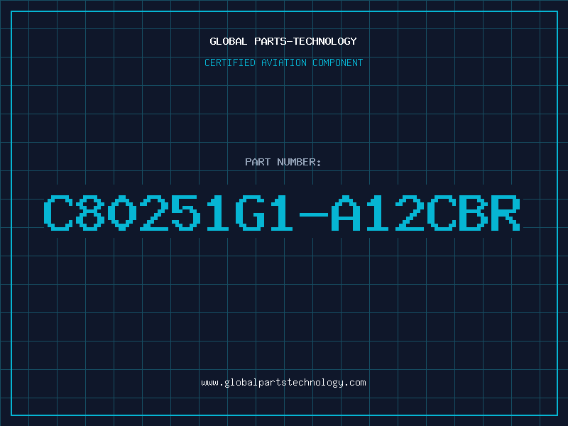 Aviation Part C80251G1-A12CBR
