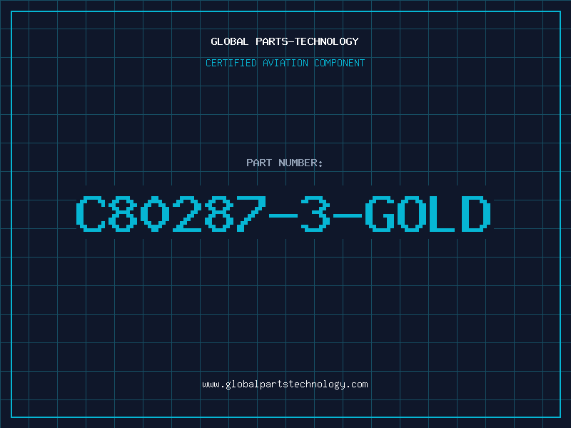 Aviation Part C80287-3-GOLD