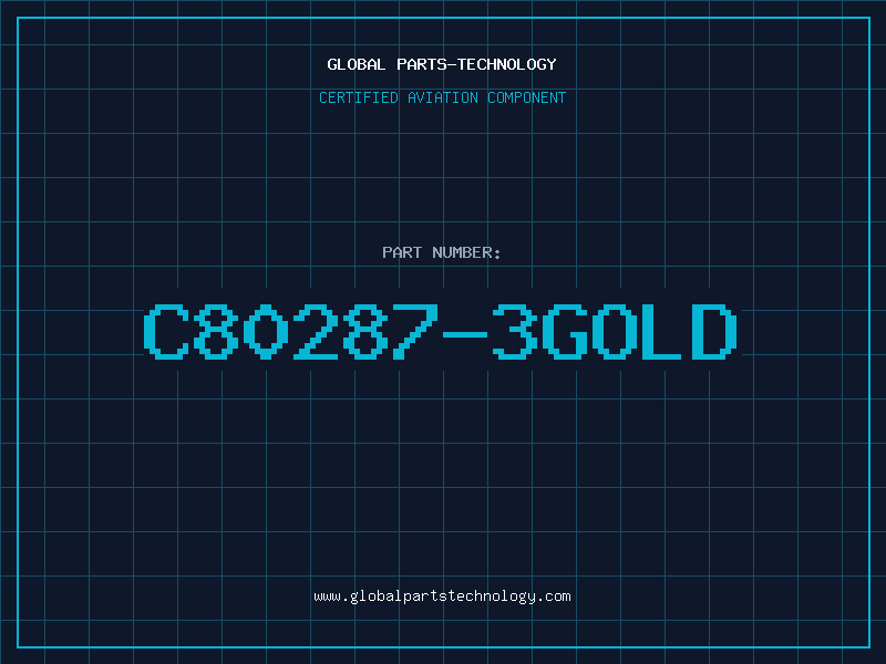 Aviation Part C80287-3GOLD