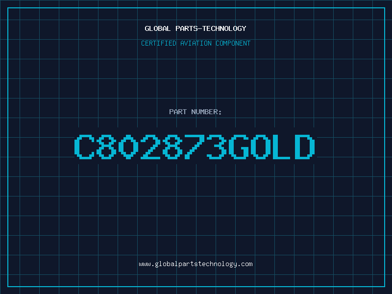 Aviation Part C802873GOLD