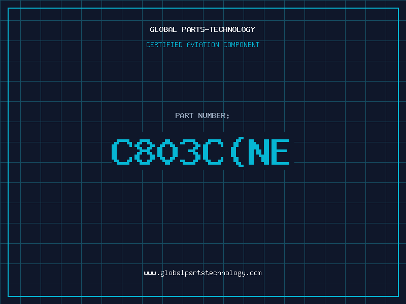 Aviation Part C803CNE