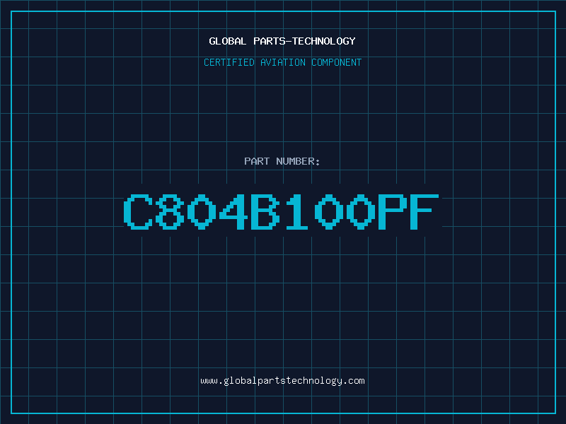 Aviation Part C804B100PF