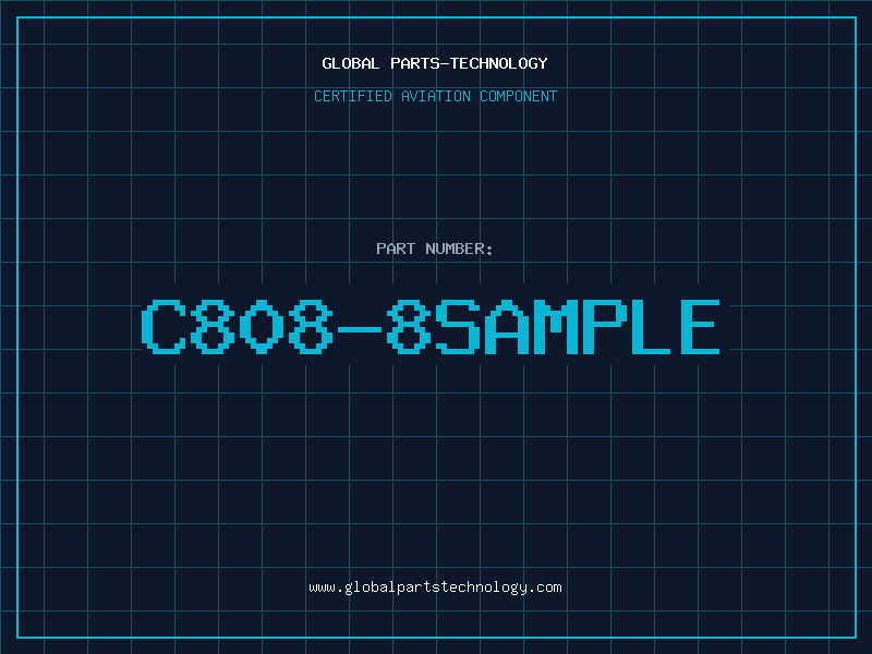 Aviation Part C808-8SAMPLE