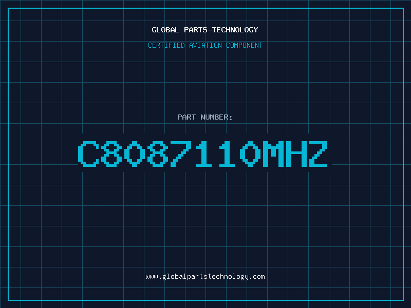 Aviation Part C8087110MHz