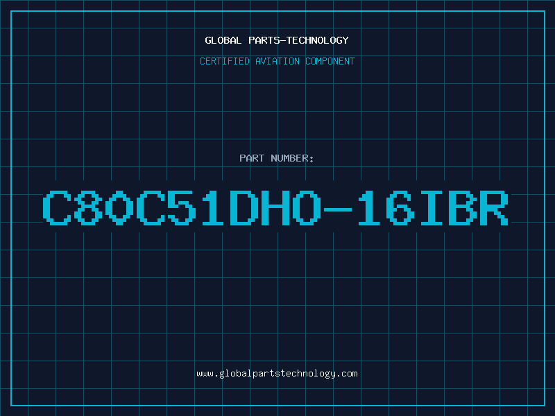 Aviation Part C80C51DHO-16IBR