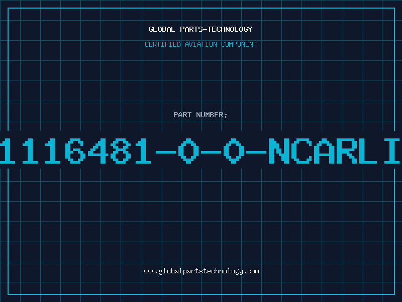Aviation Part C81116481-0-0-NCarling
