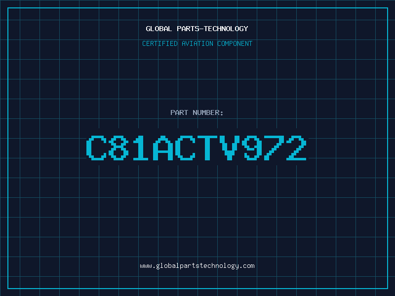 Aviation Part C81ACTV972