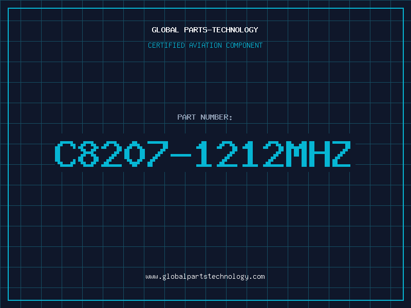 Aviation Part C8207-1212MHZ