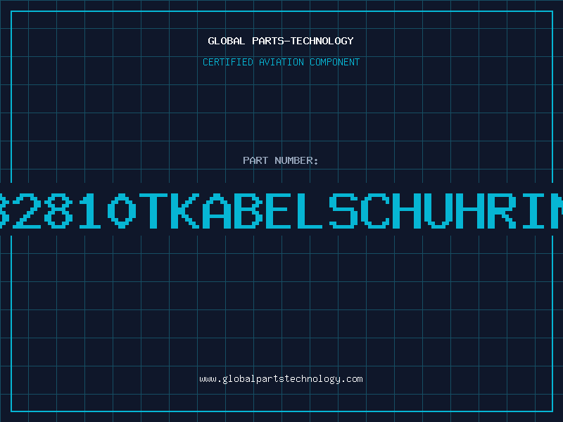 Aviation Part C82810TKabelschuhRing