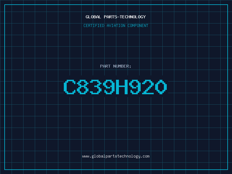 Aviation Part C839H920