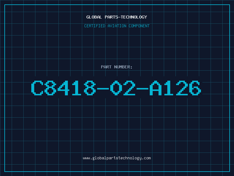Aviation Part C8418-02-A126