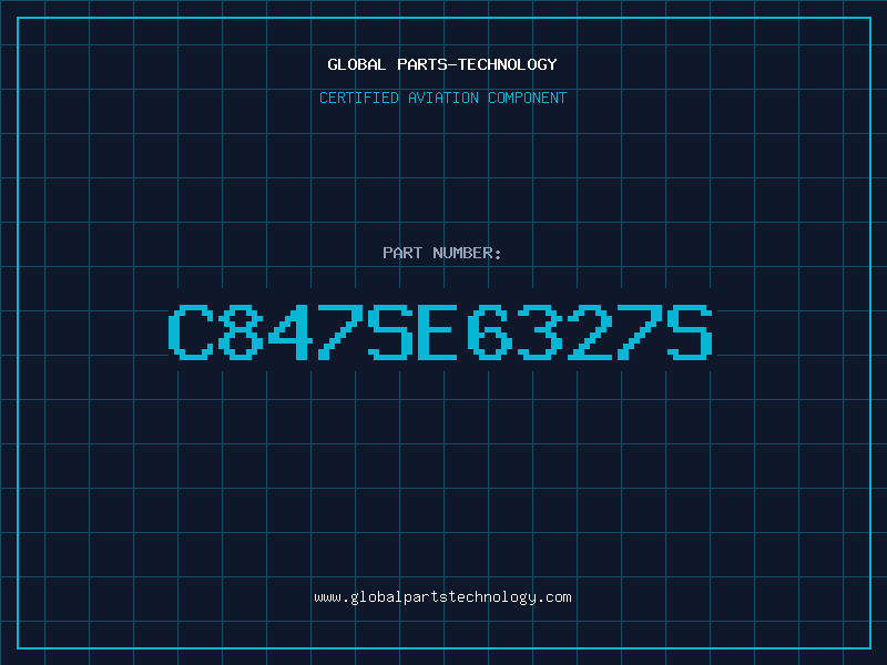Aviation Part C847SE6327S