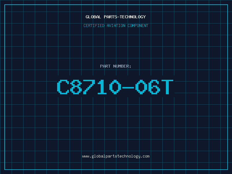 Aviation Part C8710-06T