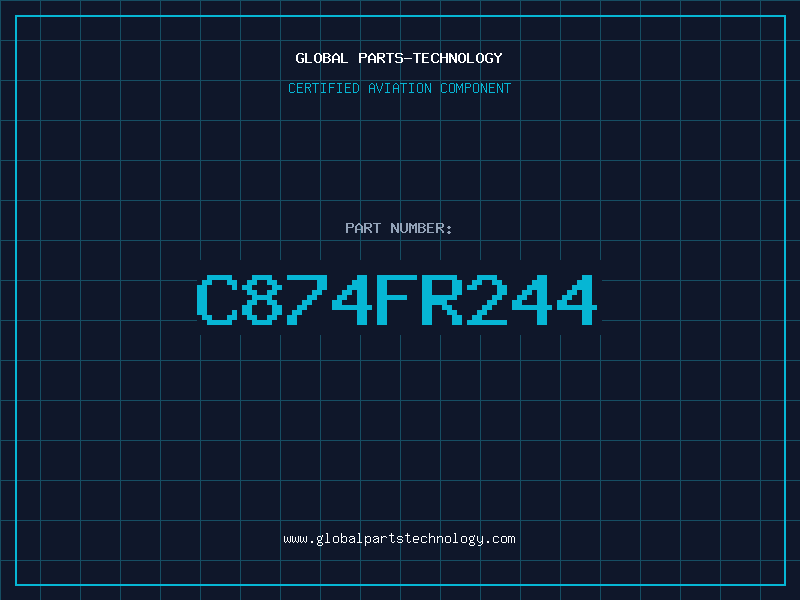 Aviation Part C874FR244
