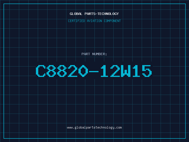 Aviation Part C8820-12W15
