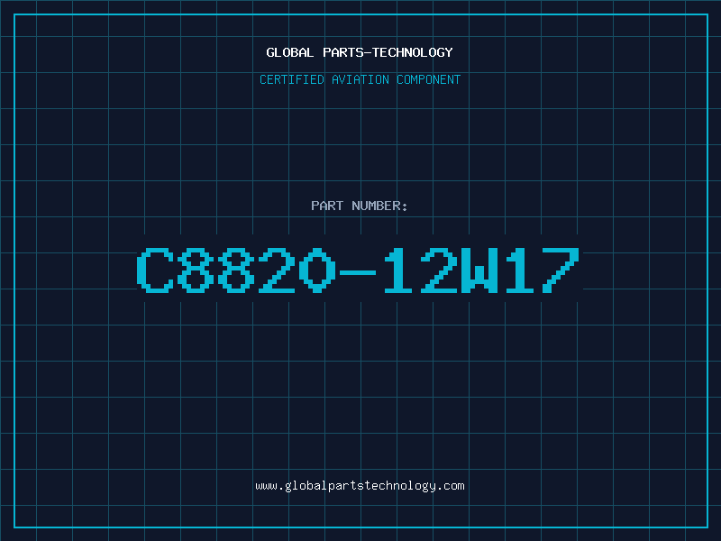 Aviation Part C8820-12W17