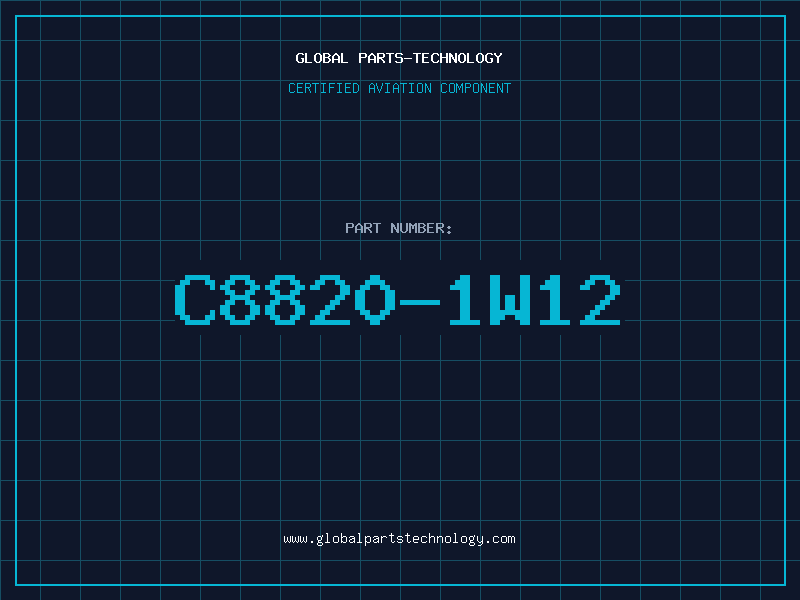 Aviation Part C8820-1W12