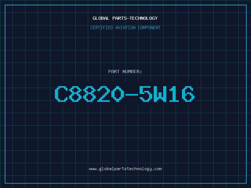 Aviation Part C8820-5W16