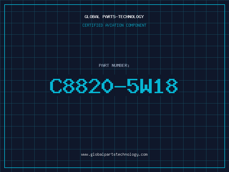 Aviation Part C8820-5W18