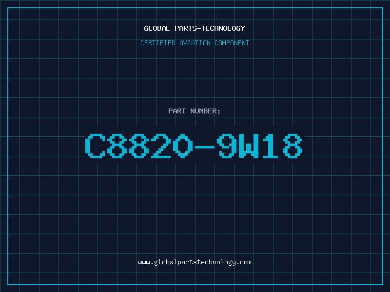 Aviation Part C8820-9W18
